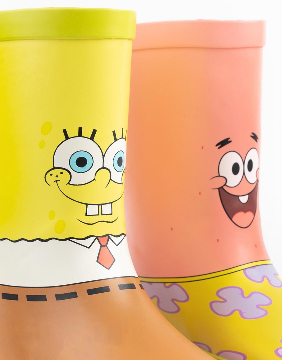 SpongeBob SquarePants Kids Spongebob Squarepants, Patrick Wellies (10 Younger - 4 Older)