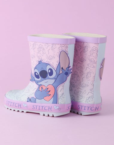 Vanilla Underground Disney Lilo & Stitch Kids Character Wellies