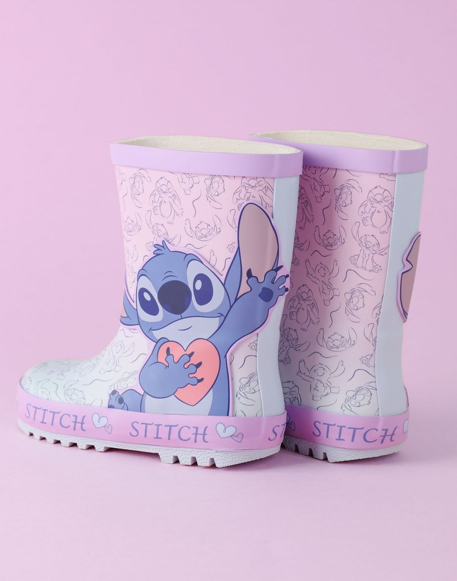 Vanilla Underground Disney Lilo & Stitch Kids Character Wellies