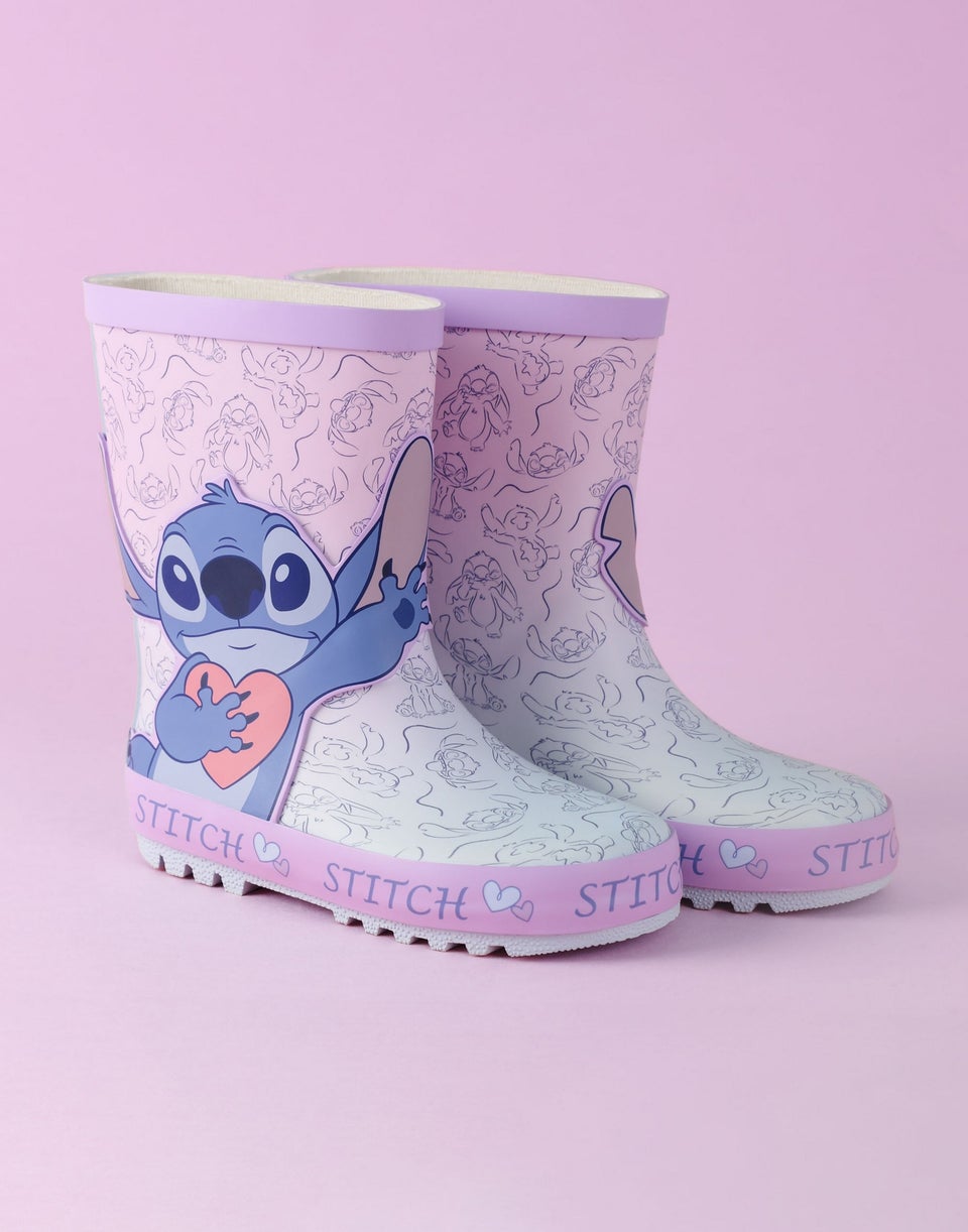 Vanilla Underground Disney Lilo & Stitch Kids Character Wellies