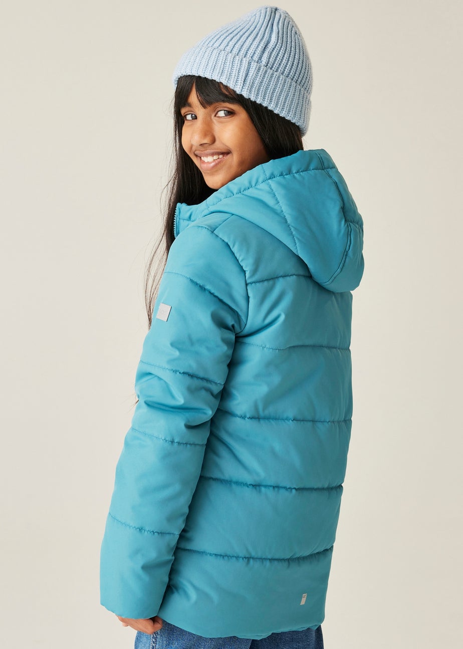 Regatta Light Blue Kids' Halkner Reflective Jacket (3-16yrs)