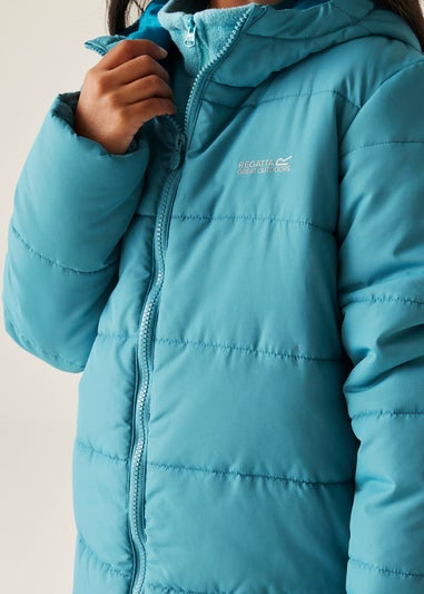 Regatta Light Blue Kids' Halkner Reflective Jacket (3-16yrs)