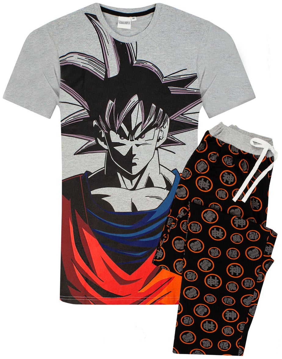 Vanilla Underground Dragon Ball Z Adults Goku Grey PJs