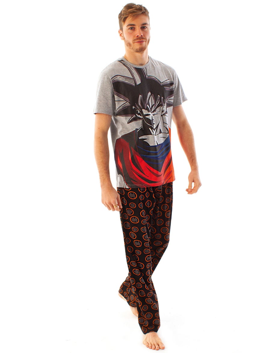 Vanilla Underground Dragon Ball Z Adults Goku Grey PJs