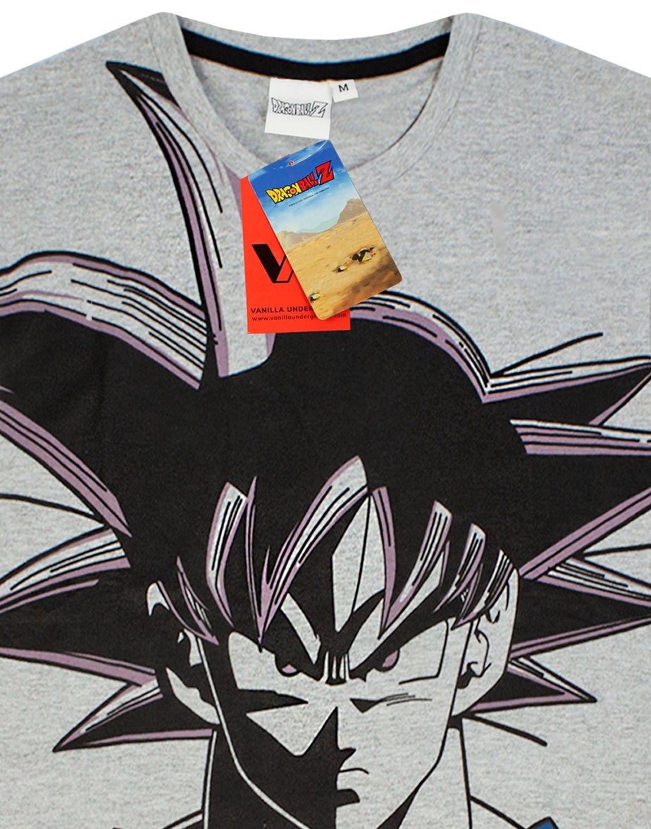 Vanilla Underground Dragon Ball Z Adults Goku Grey PJs