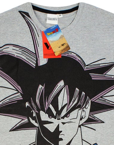Vanilla Underground Dragon Ball Z Adults Goku Grey PJs
