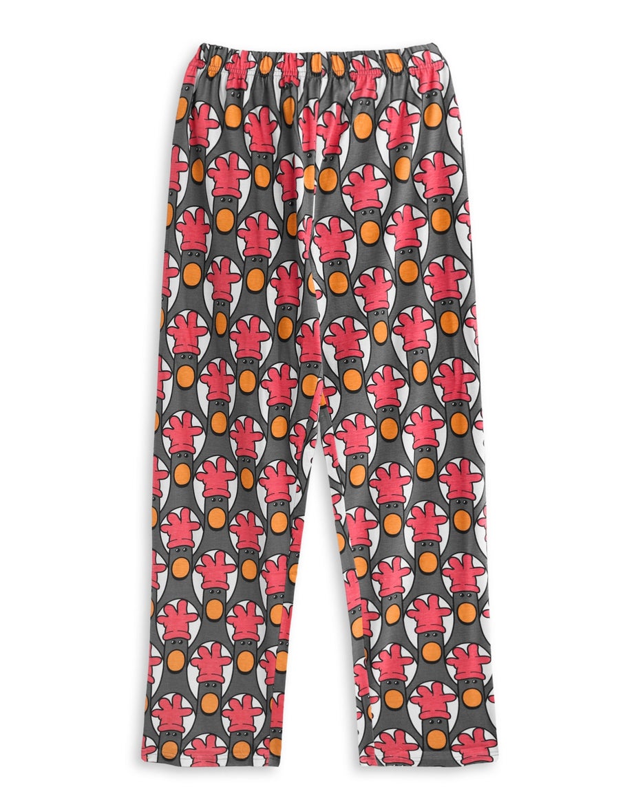 Wallace And Gromit Multicoloured Feathers Pyjama Set