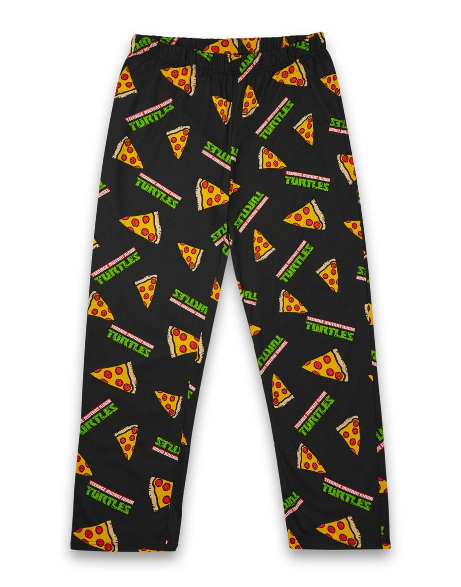 Teenage Mutant Ninja Turtles Black Pizza Pyjama Set