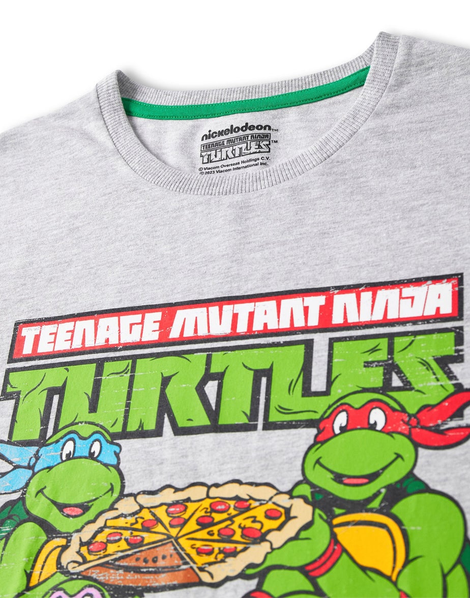 Teenage Mutant Ninja Turtles Black Pizza Pyjama Set