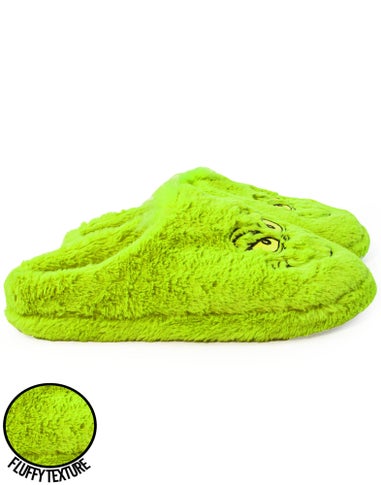 The Grinch Green Mule Slippers