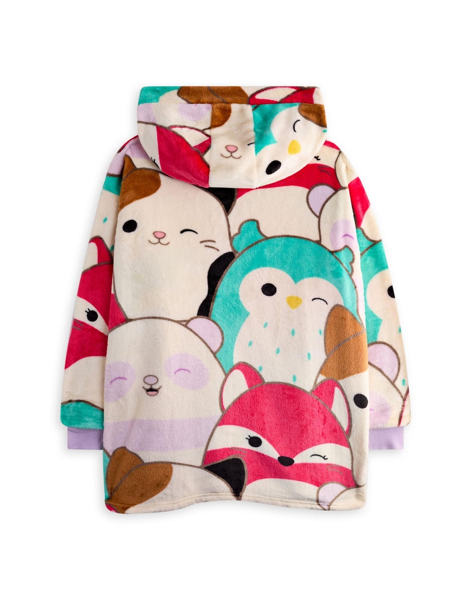 Vanilla Underground Squishmallows Kids Multicoloured Character Blanket Hoodie