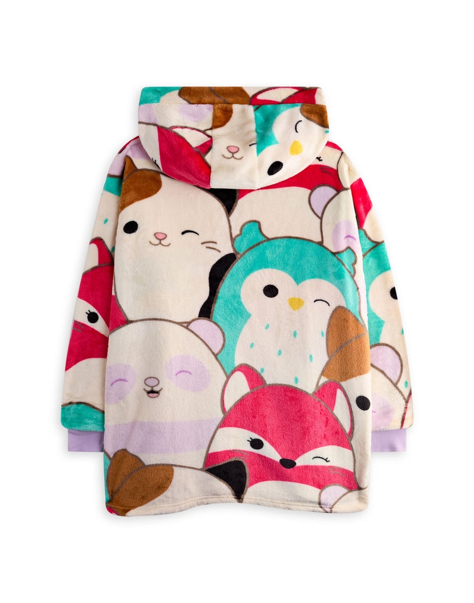 Vanilla Underground Squishmallows Kids Multicoloured Character Blanket Hoodie