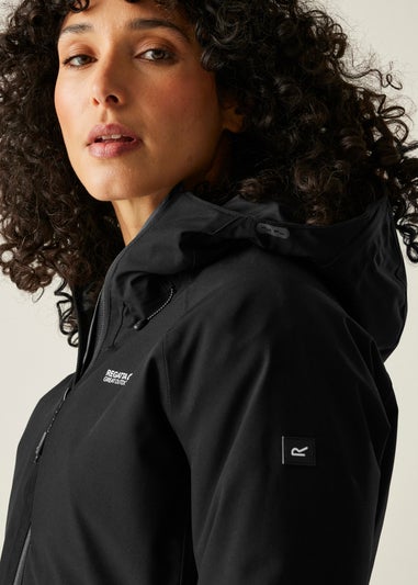 Regatta Black Highton Stretch Padded Waterproof Jacket