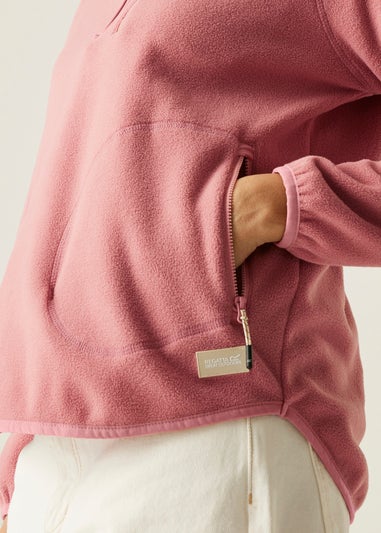 Regatta Dusty Pink Frankie Half Zip Lightweight Fleece