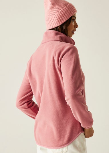 Regatta Dusty Pink Frankie Half Zip Lightweight Fleece