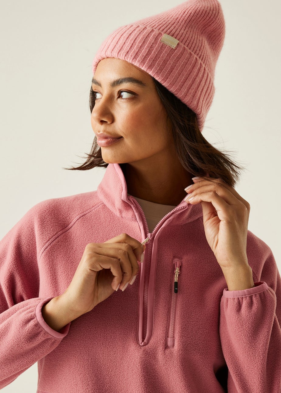 Regatta Dusty Pink Frankie Half Zip Lightweight Fleece