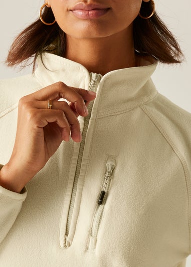 Regatta White Frankie Half Zip Lightweight Fleece