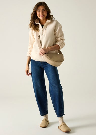 Regatta Light Vanilla Frankie Half Zip Fleece