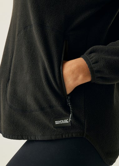 Regatta Black Frankie Half Zip Lightweight Fleece