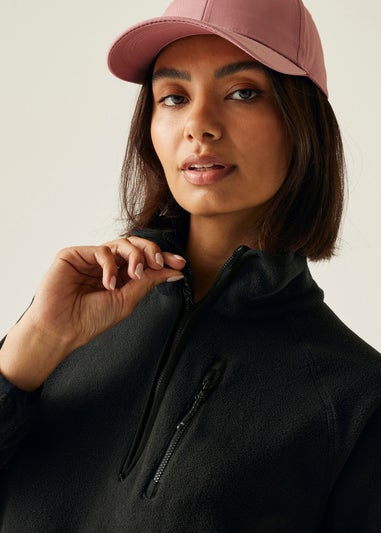 Regatta Black Frankie Half Zip Lightweight Fleece