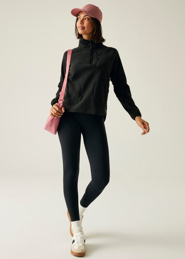 Regatta Black Frankie Half Zip Lightweight Fleece