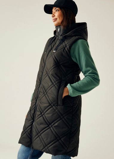 Regatta Black Rurietta Longer Length Lightweight Bodywarmer