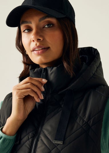 Regatta Black Rurietta Longer Length Lightweight Bodywarmer