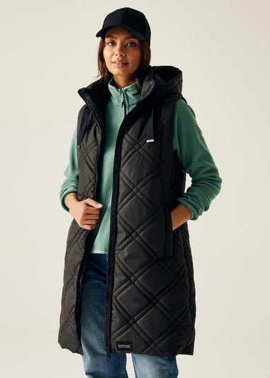 Regatta Black Rurietta Longer Length Lightweight Bodywarmer
