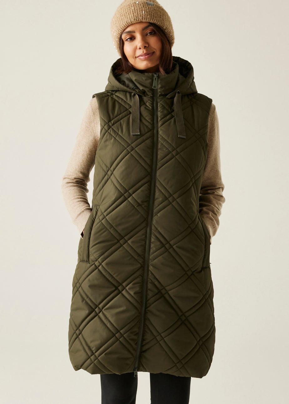 Regatta Khaki Rurietta Longer Length Lightweight Bodywarmer