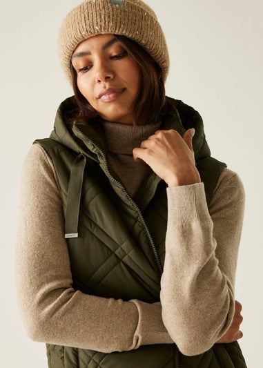 Regatta Khaki Rurietta Longer Length Lightweight Bodywarmer