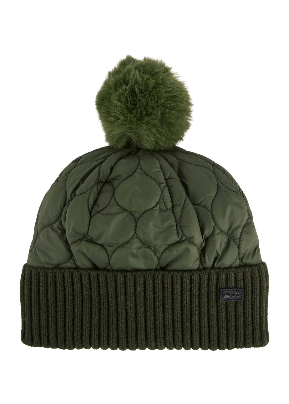 Regatta Forest Green Showerproof Beanie Hat