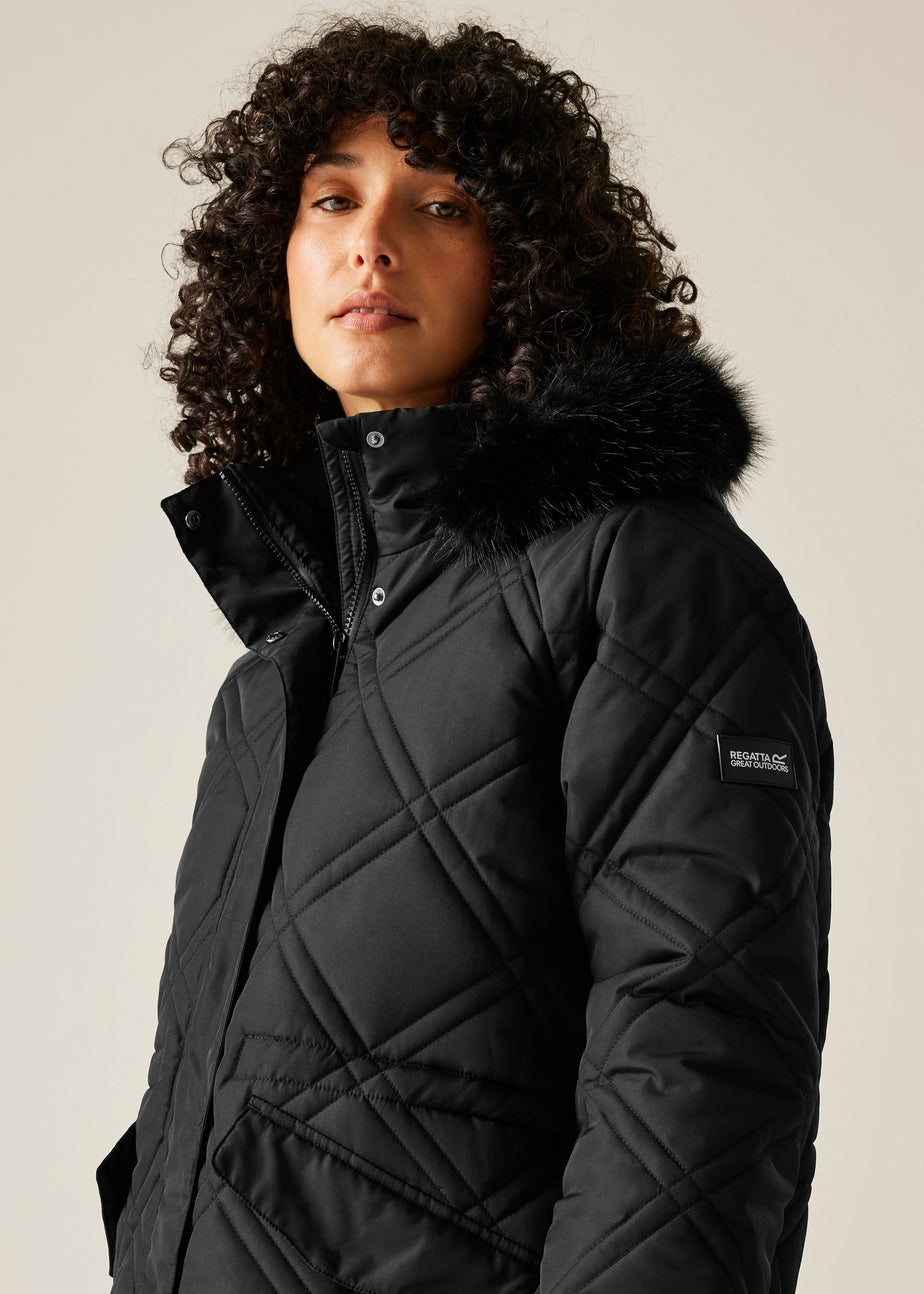 Regatta Black Freyla Durable Jacket