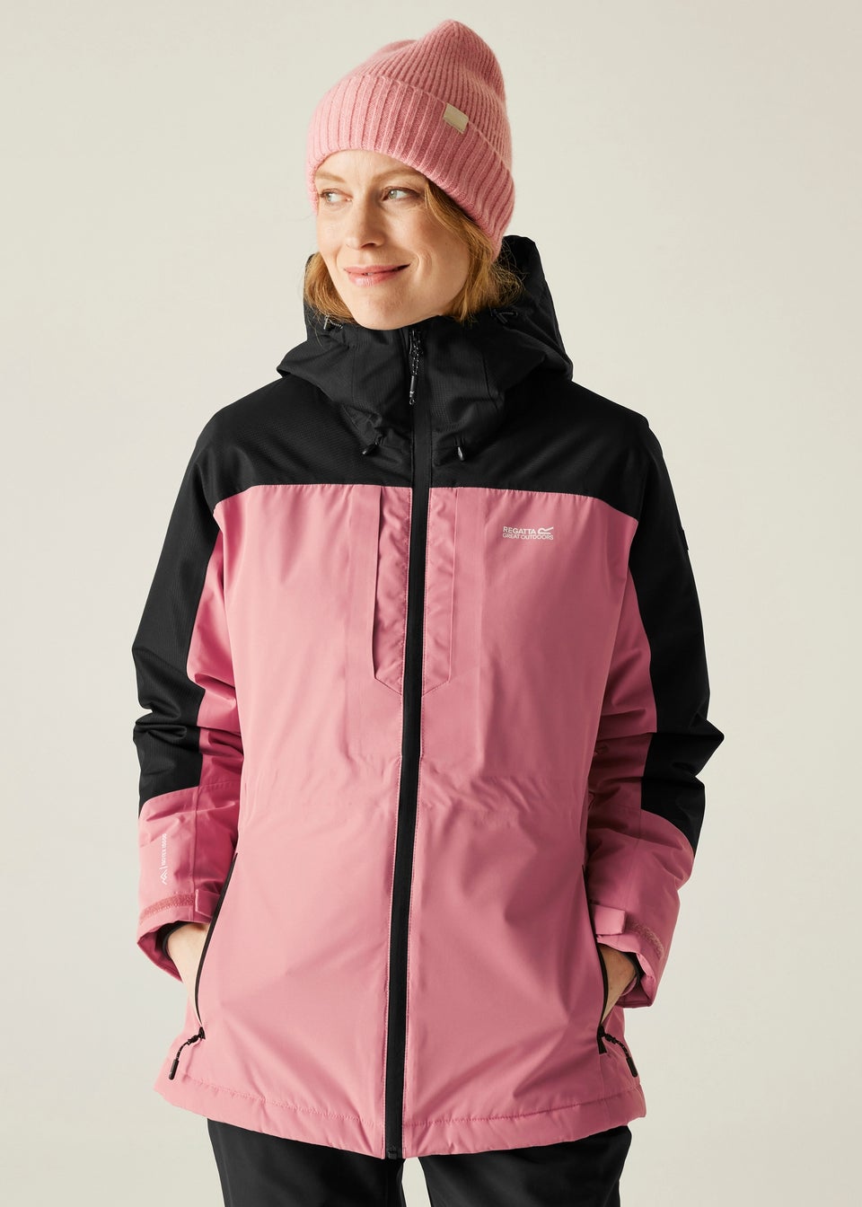 Regatta Dusty Pink Maldeine Waterproof Jacket