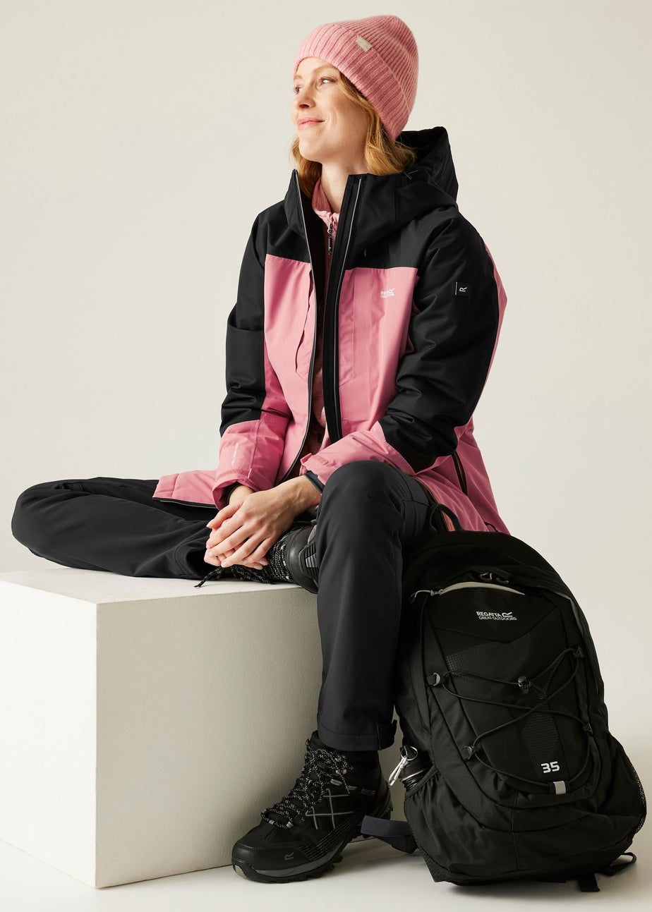 Regatta Dusty Pink Maldeine Waterproof Jacket