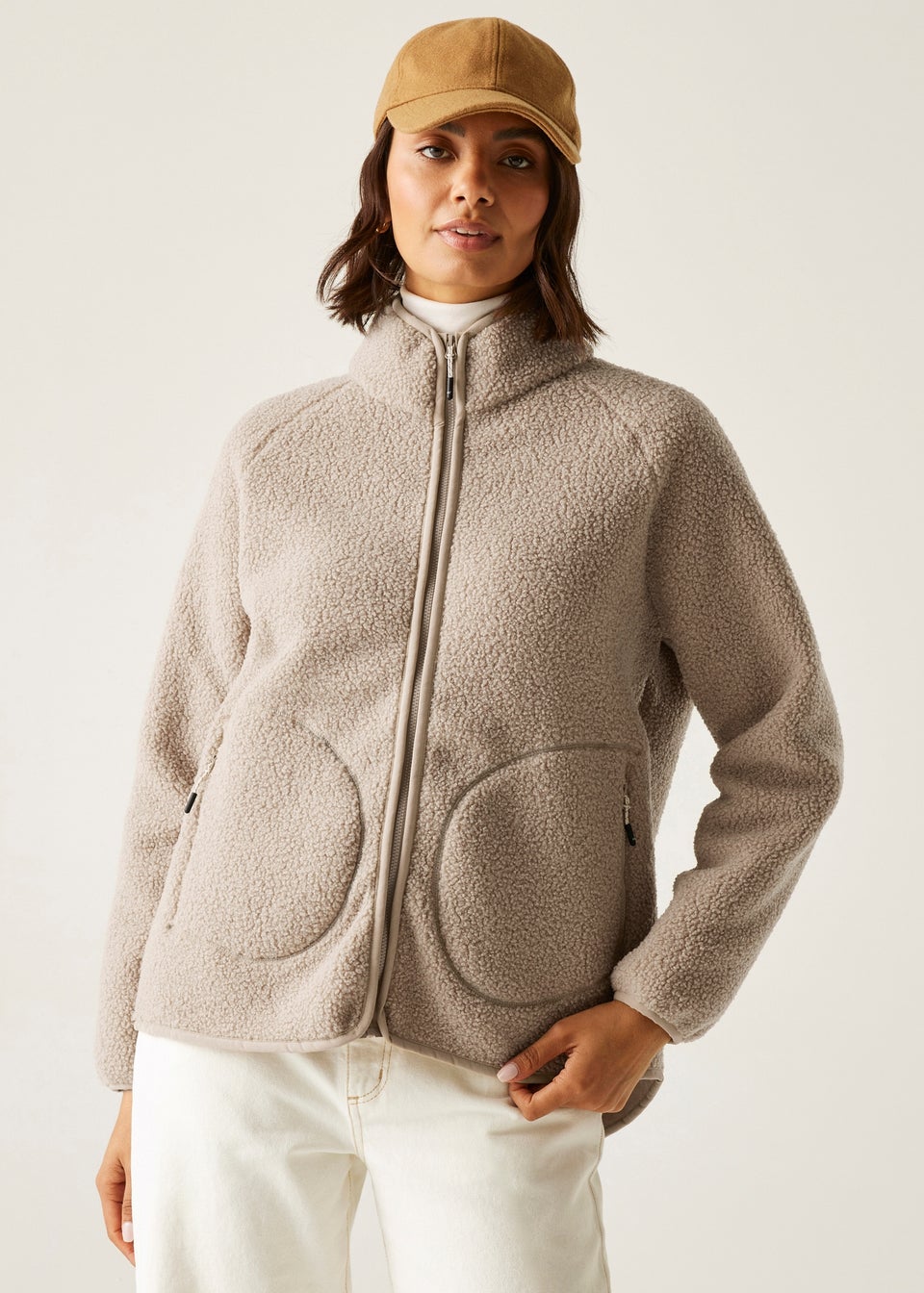 Regatta Mocha Frankie Borg Full Zip Fleece