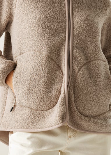 Regatta Mocha Frankie Borg Full Zip Fleece