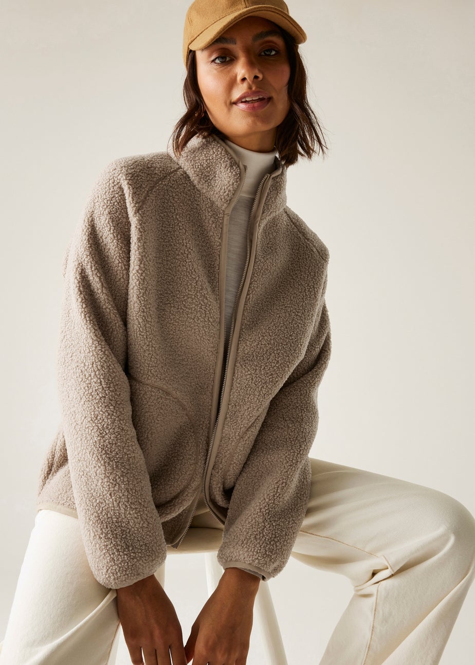 Regatta Mocha Frankie Borg Full Zip Fleece