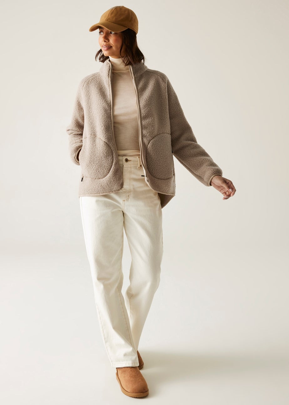 Regatta Mocha Frankie Borg Full Zip Fleece