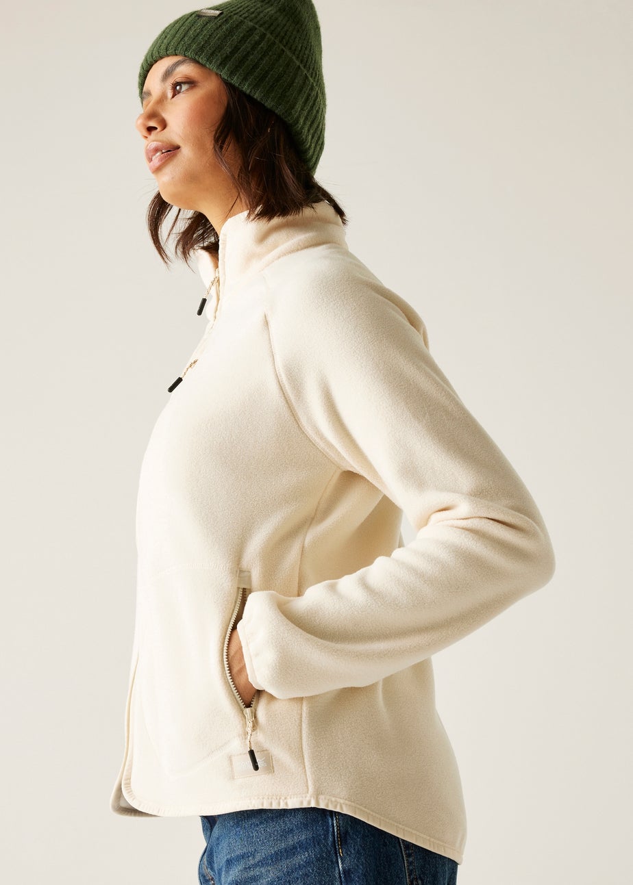 Regatta White Frankie Full Zip Lightweight Fleece