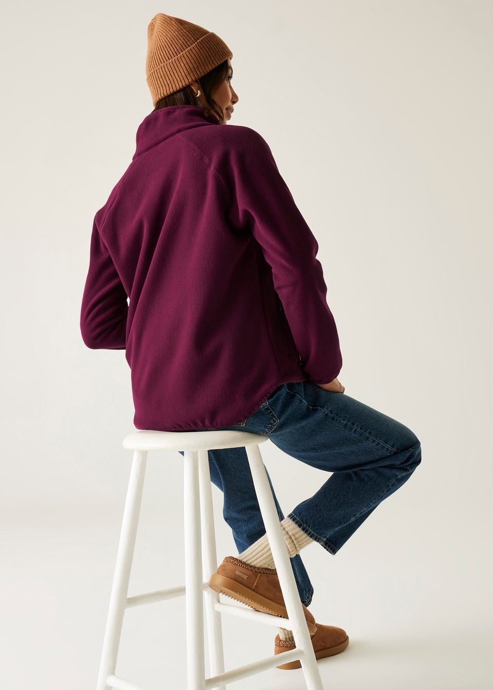 Regatta Aubergine Frankie Full Zip Lightweight Fleece