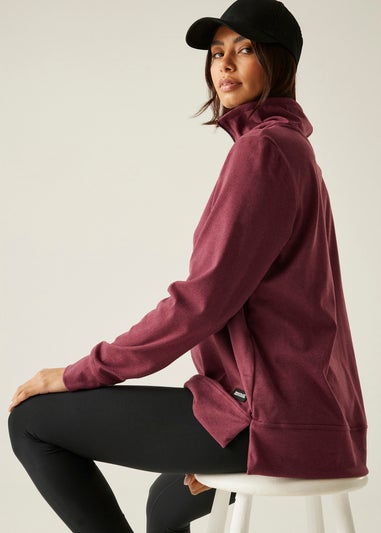 Regatta Aubergine Demmi Half Zip Fleece