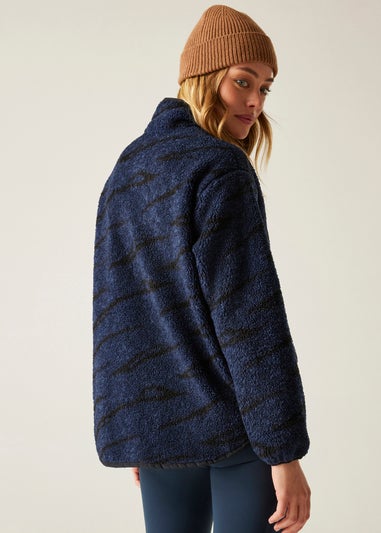 Regatta Ink Abstract Print Frankie Borg Half Zip Fleece