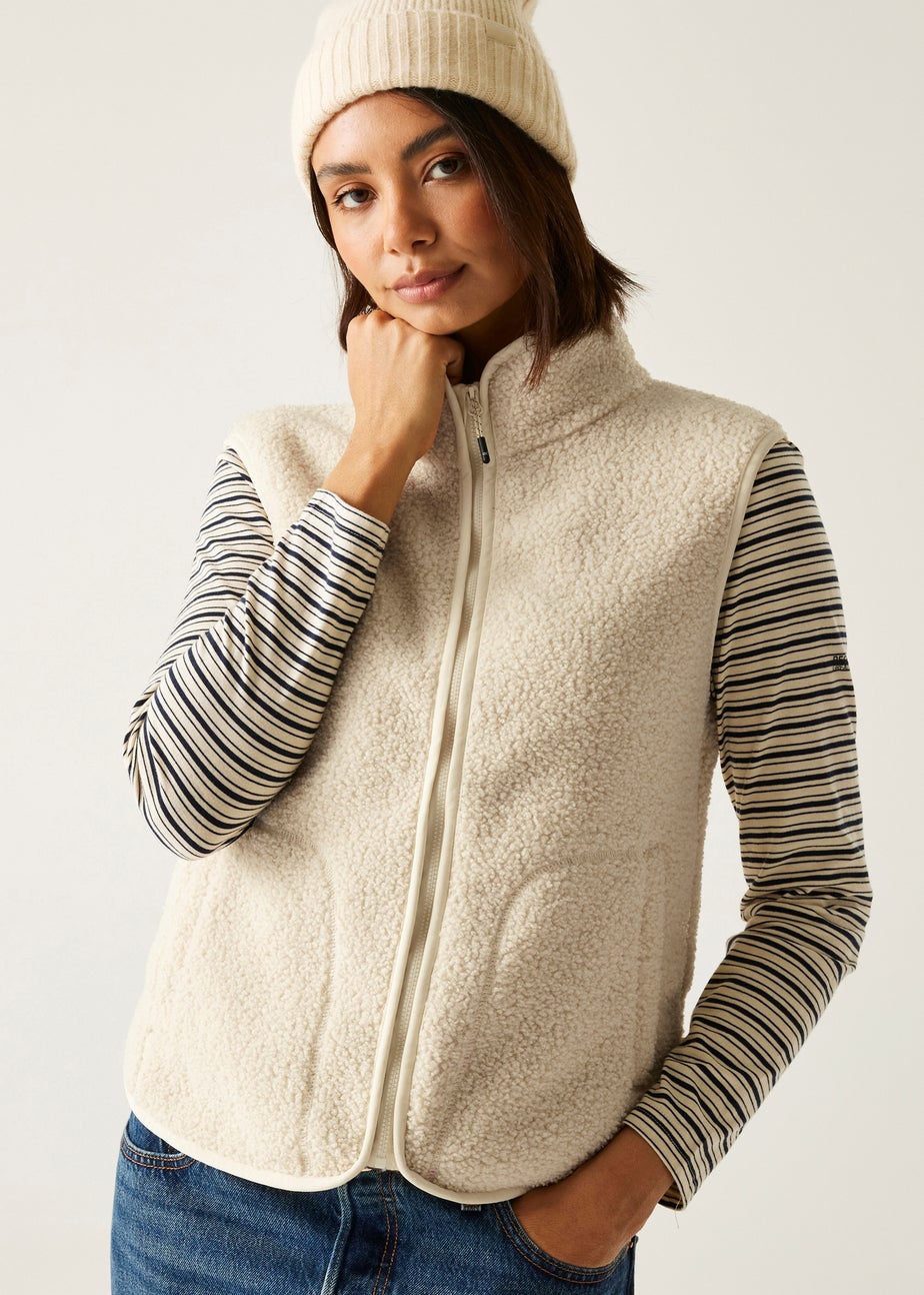 Regatta White Frankie Borg Bodywarmer Bodywarmer