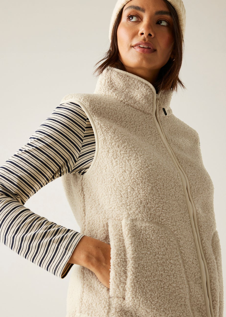 Regatta White Frankie Borg Bodywarmer Bodywarmer