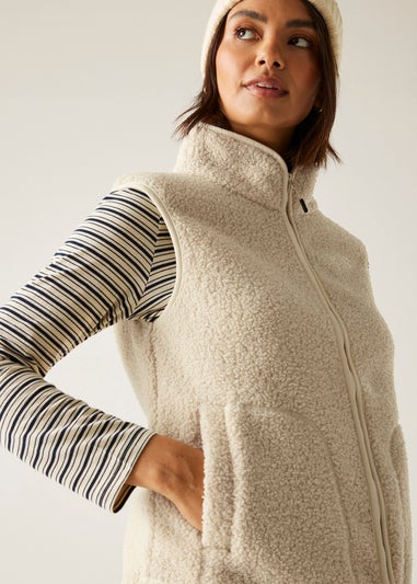 Regatta White Frankie Borg Bodywarmer Bodywarmer