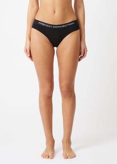 French Connection White Cotton Ladies Briefs 7 Pack