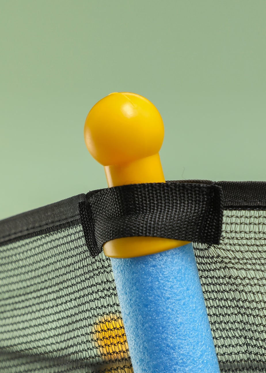 HOMCOM Blue 5.4FT Kids Trampoline with Enclosure Indoor Outdoor