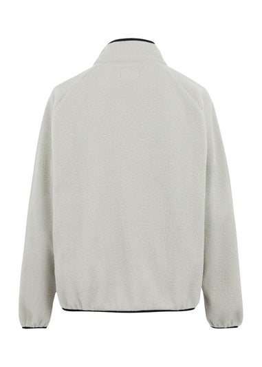 Regatta White Frankie Borg Half Zip Stretch Fleece