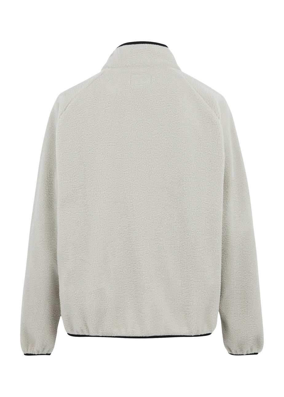 Regatta White Frankie Borg Half Zip Stretch Fleece