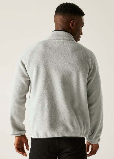 Regatta White Frankie Borg Half Zip Stretch Fleece